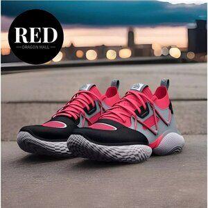 Under Armour UA Curry Flow Cozy Pink Shock Harbor Blue - Men's Size 7